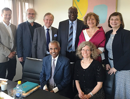 Besøk fra Addis Ababa University