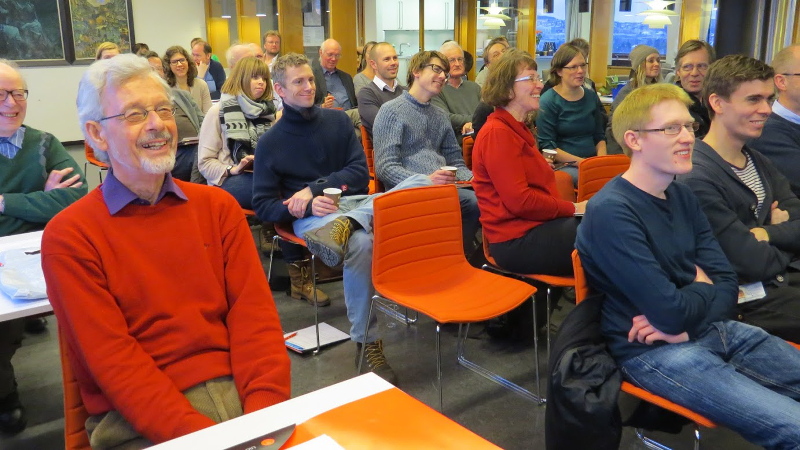Publikum på Dialektseminar 2013