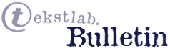 Logo Tekstlaboratoriets nyhetsbulletin